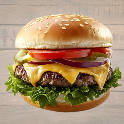 Veg. Cheese Burger