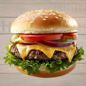 Veg. Cheese Burger