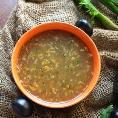 Veg. Clear Soup